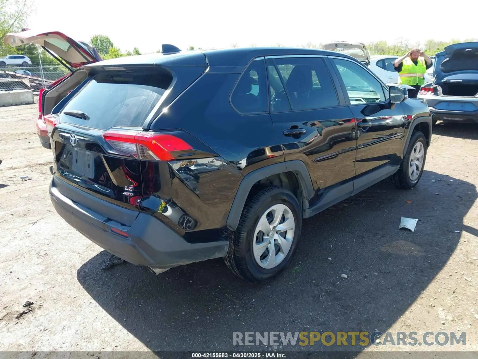 4 Photograph of a damaged car 2T3G1RFV9PC327684 TOYOTA RAV4 2023