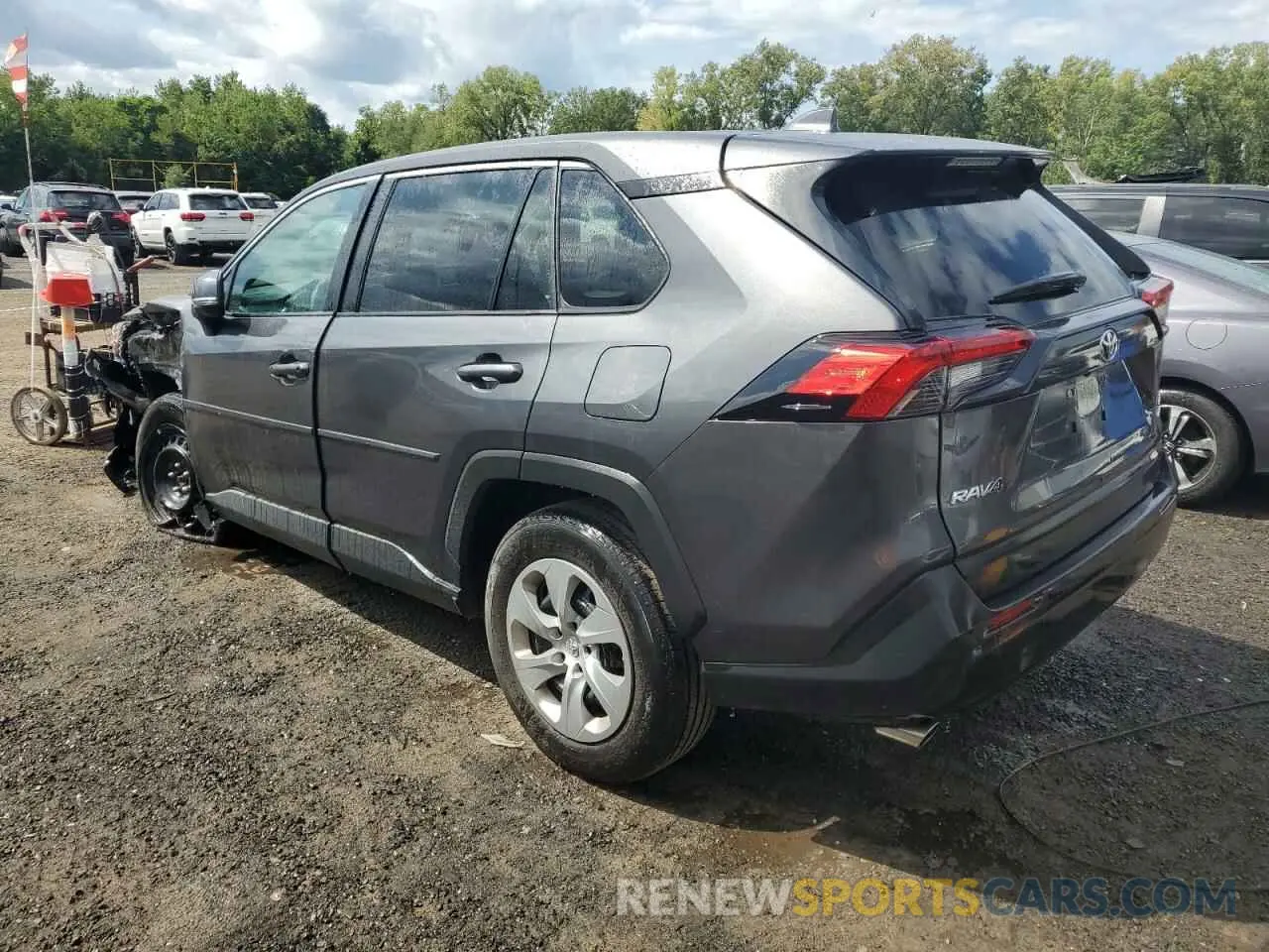 2 Photograph of a damaged car 2T3G1RFVXPW340667 TOYOTA RAV4 2023