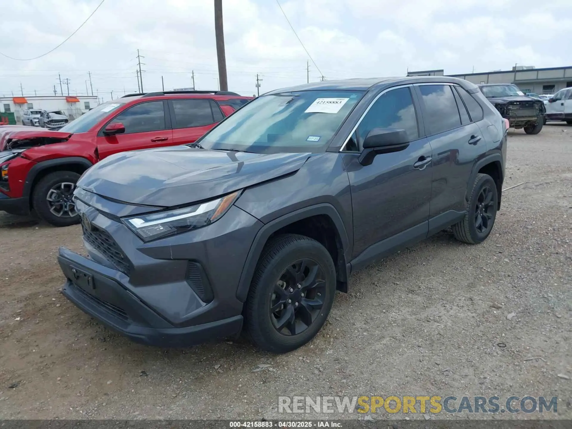 2 Photograph of a damaged car 2T3H1RFV0PC242415 TOYOTA RAV4 2023