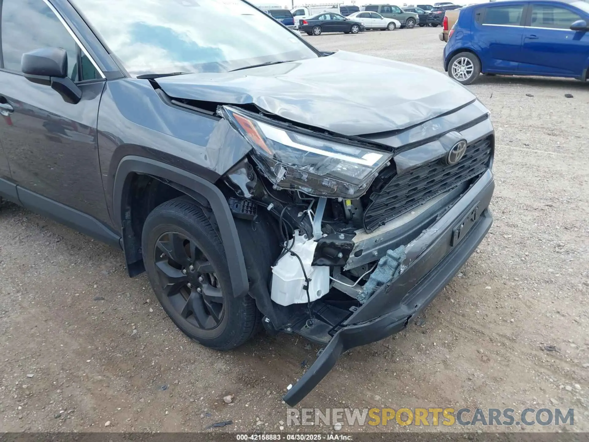 6 Photograph of a damaged car 2T3H1RFV0PC242415 TOYOTA RAV4 2023