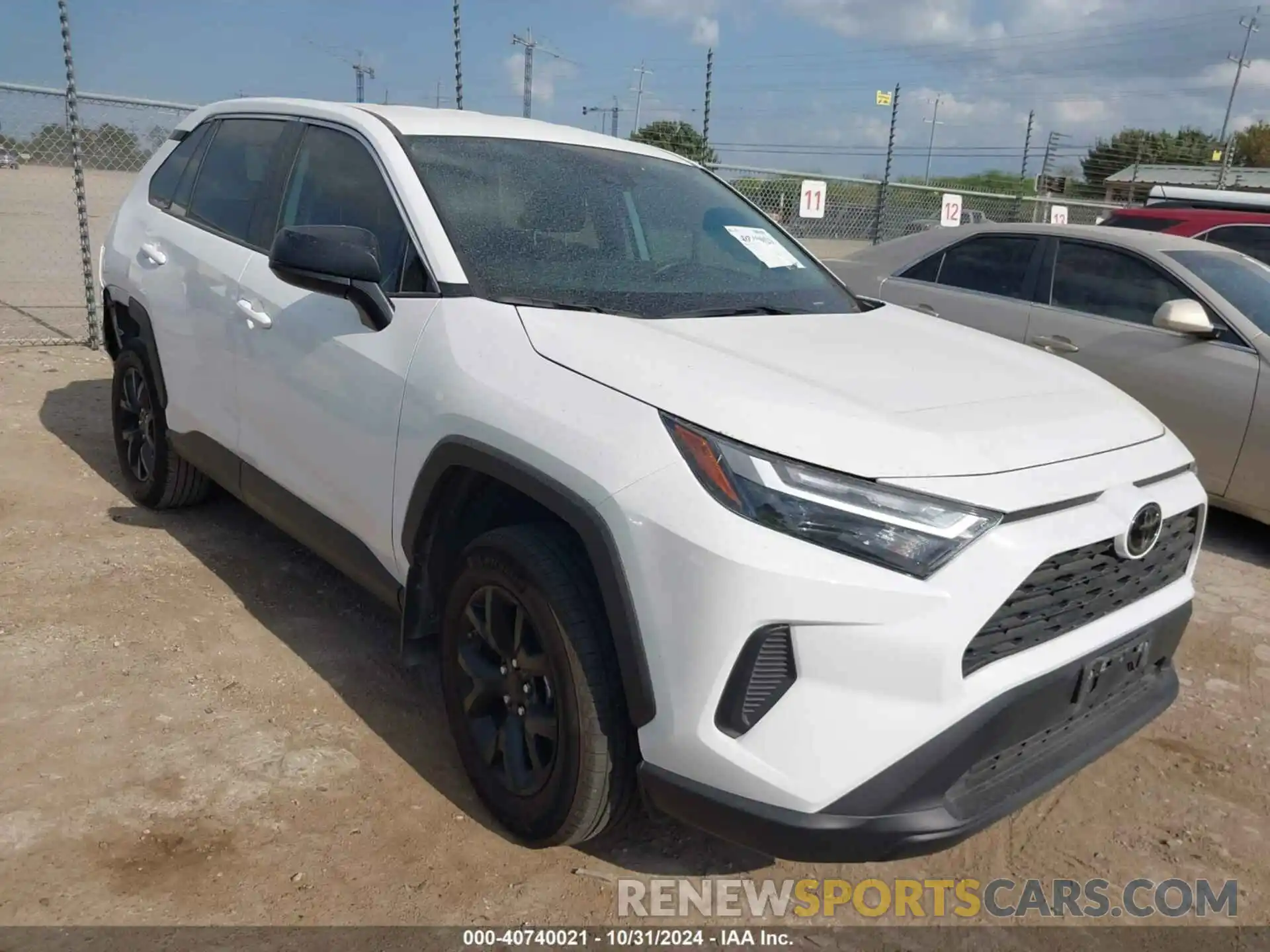 1 Photograph of a damaged car 2T3H1RFV0PW259729 TOYOTA RAV4 2023