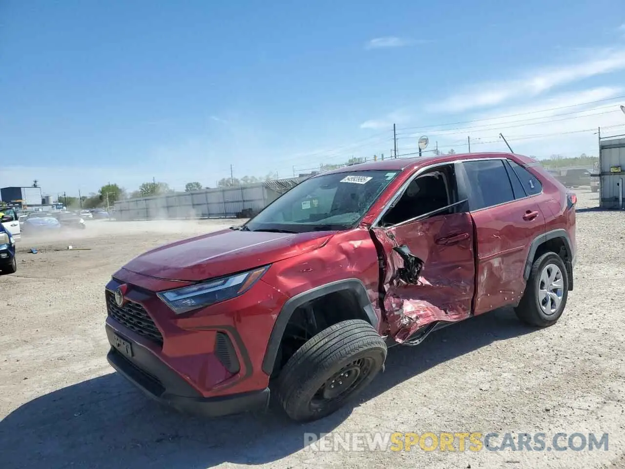 1 Photograph of a damaged car 2T3H1RFV0PW268592 TOYOTA RAV4 2023