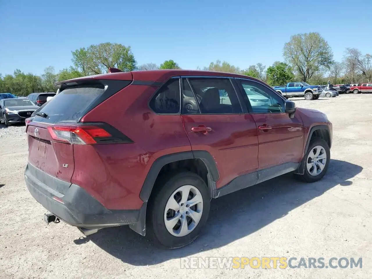 3 Photograph of a damaged car 2T3H1RFV0PW268592 TOYOTA RAV4 2023