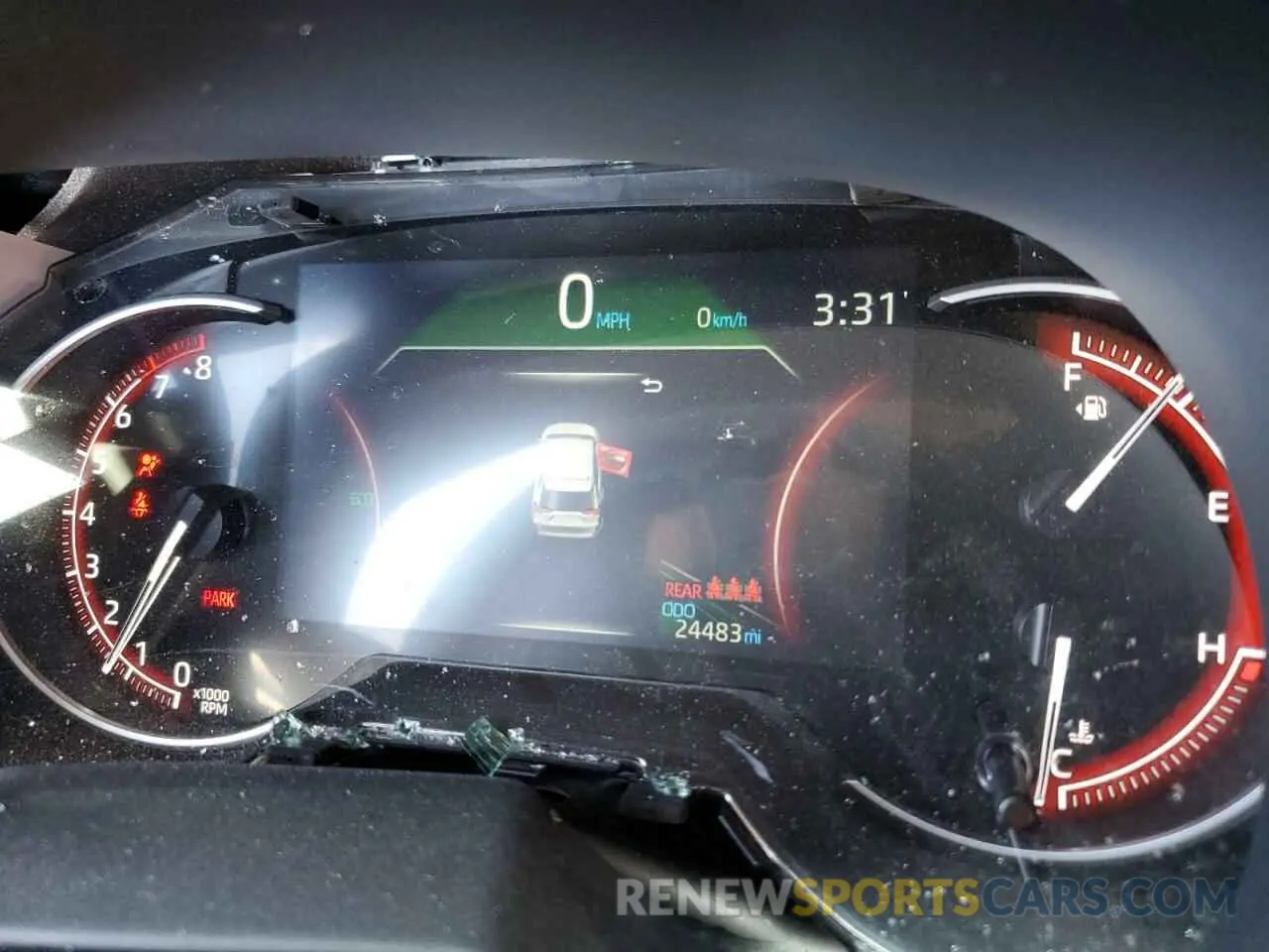 9 Photograph of a damaged car 2T3H1RFV0PW268592 TOYOTA RAV4 2023