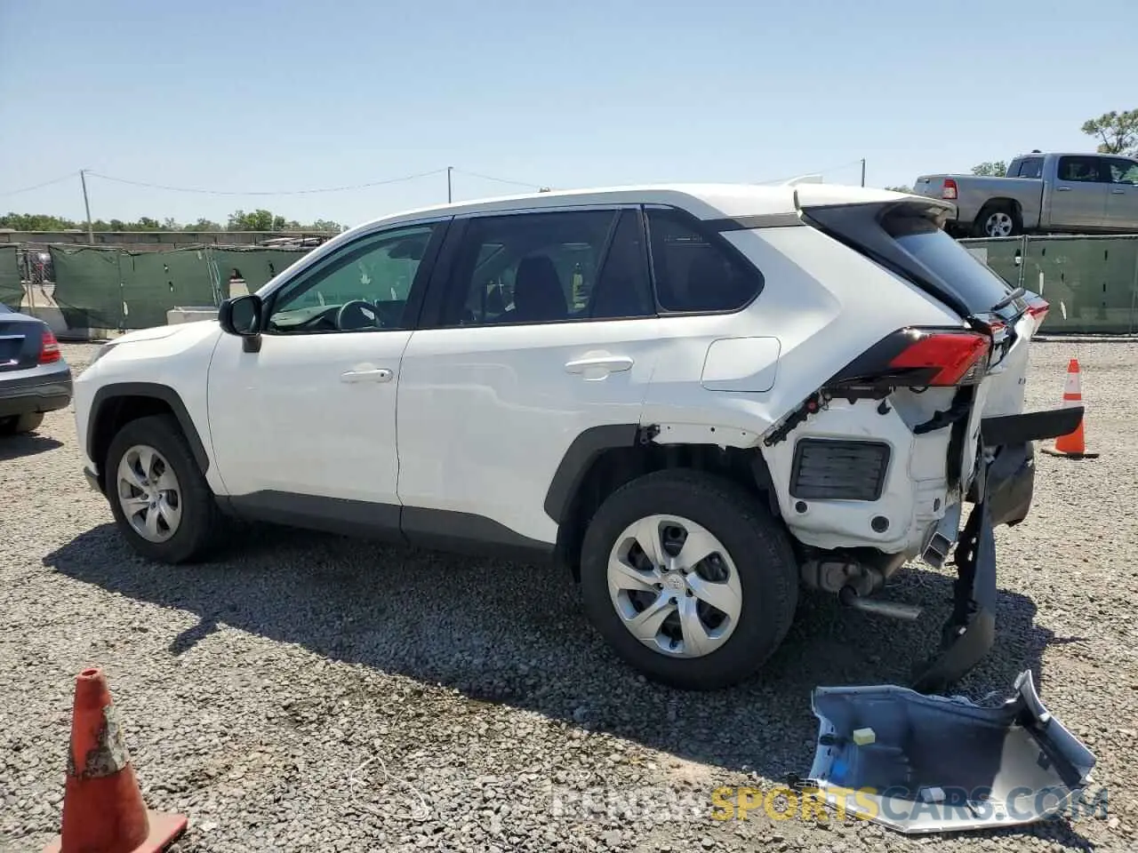 2 Photograph of a damaged car 2T3H1RFV3PC222076 TOYOTA RAV4 2023