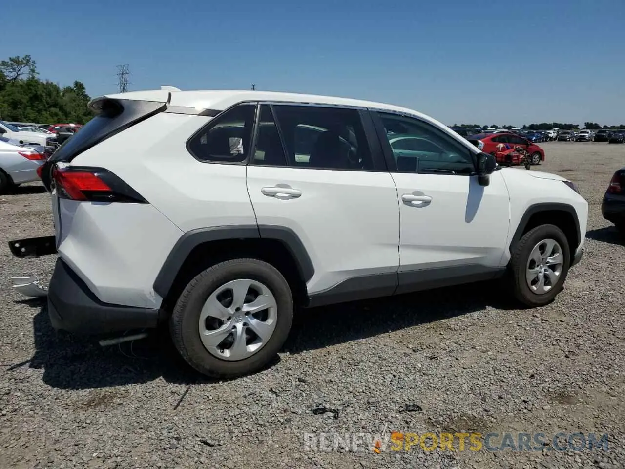 3 Photograph of a damaged car 2T3H1RFV3PC222076 TOYOTA RAV4 2023