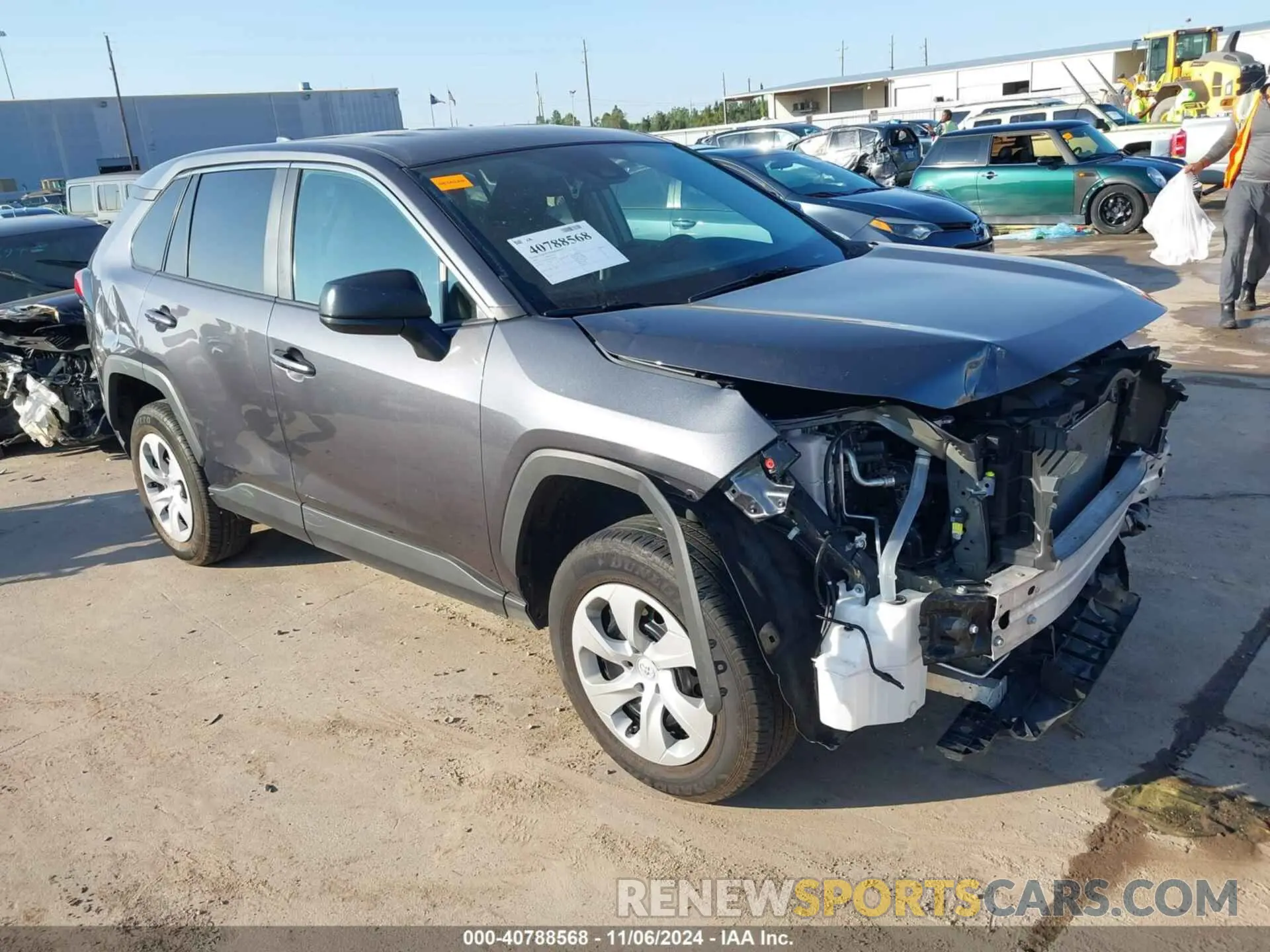 1 Photograph of a damaged car 2T3H1RFV3PC236835 TOYOTA RAV4 2023
