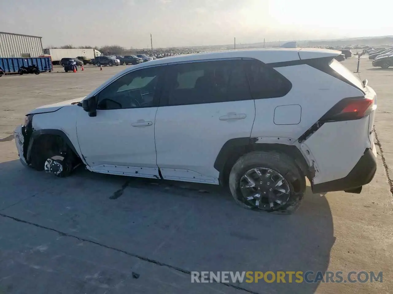 2 Photograph of a damaged car 2T3H1RFV3PC239945 TOYOTA RAV4 2023