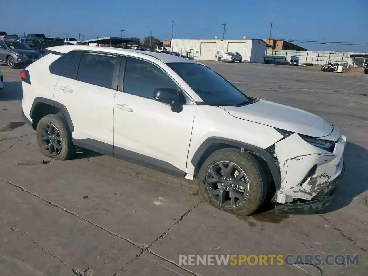 4 Photograph of a damaged car 2T3H1RFV3PC239945 TOYOTA RAV4 2023