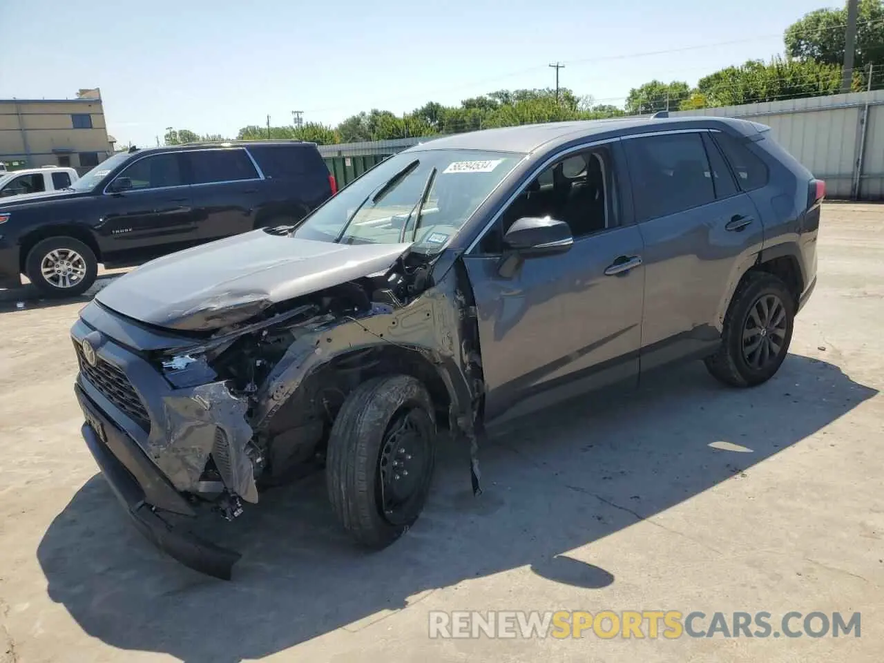 1 Photograph of a damaged car 2T3H1RFV3PW265508 TOYOTA RAV4 2023