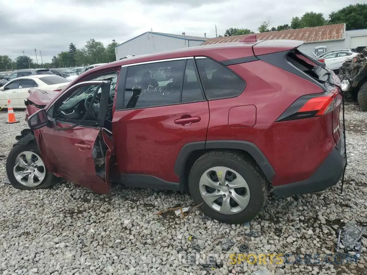 2 Photograph of a damaged car 2T3H1RFV3PW276539 TOYOTA RAV4 2023