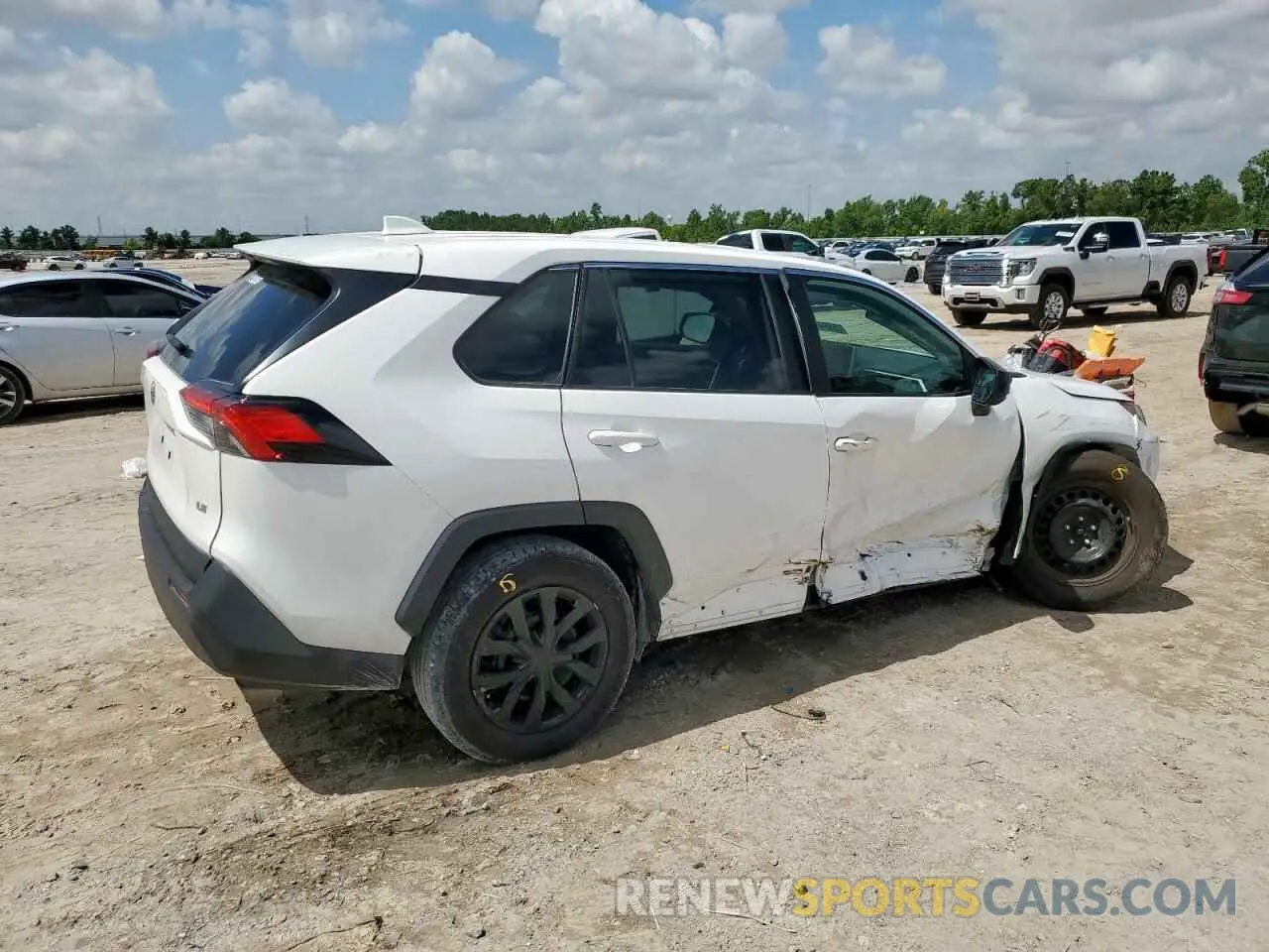 3 Photograph of a damaged car 2T3H1RFV4PC220188 TOYOTA RAV4 2023
