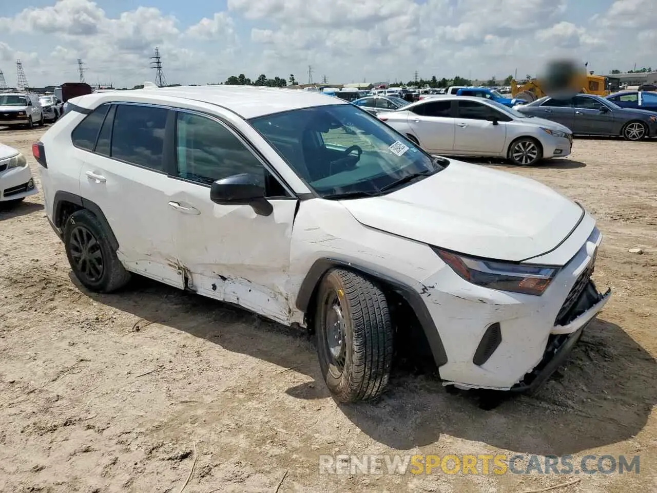 4 Photograph of a damaged car 2T3H1RFV4PC220188 TOYOTA RAV4 2023