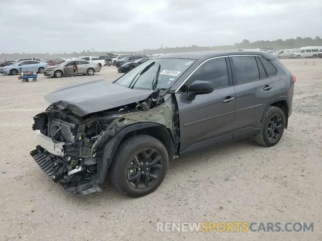 1 Photograph of a damaged car 2T3H1RFV4PC220224 TOYOTA RAV4 2023