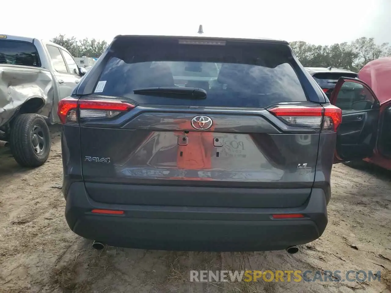 6 Photograph of a damaged car 2T3H1RFV4PC238514 TOYOTA RAV4 2023