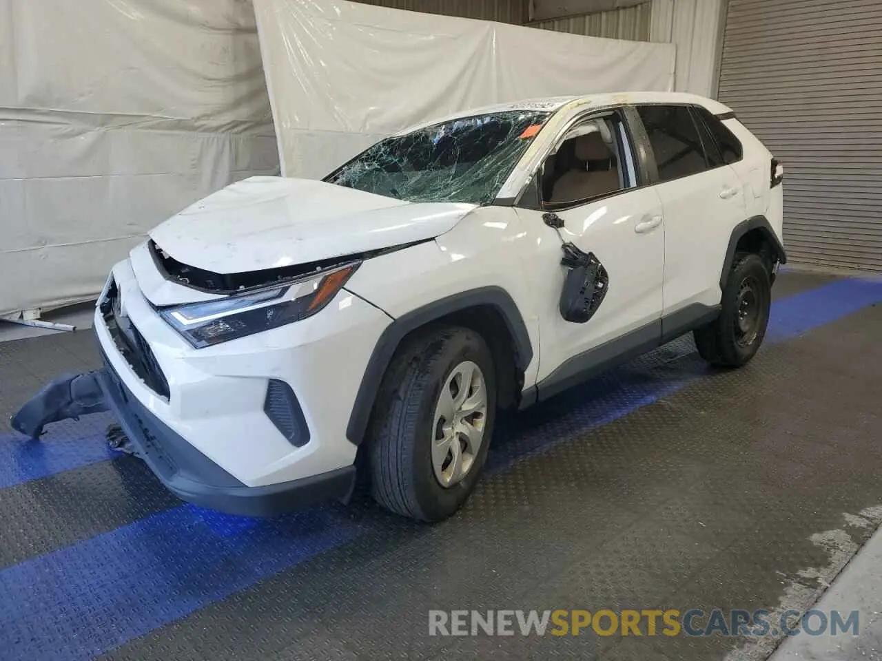 1 Photograph of a damaged car 2T3H1RFV4PW246594 TOYOTA RAV4 2023