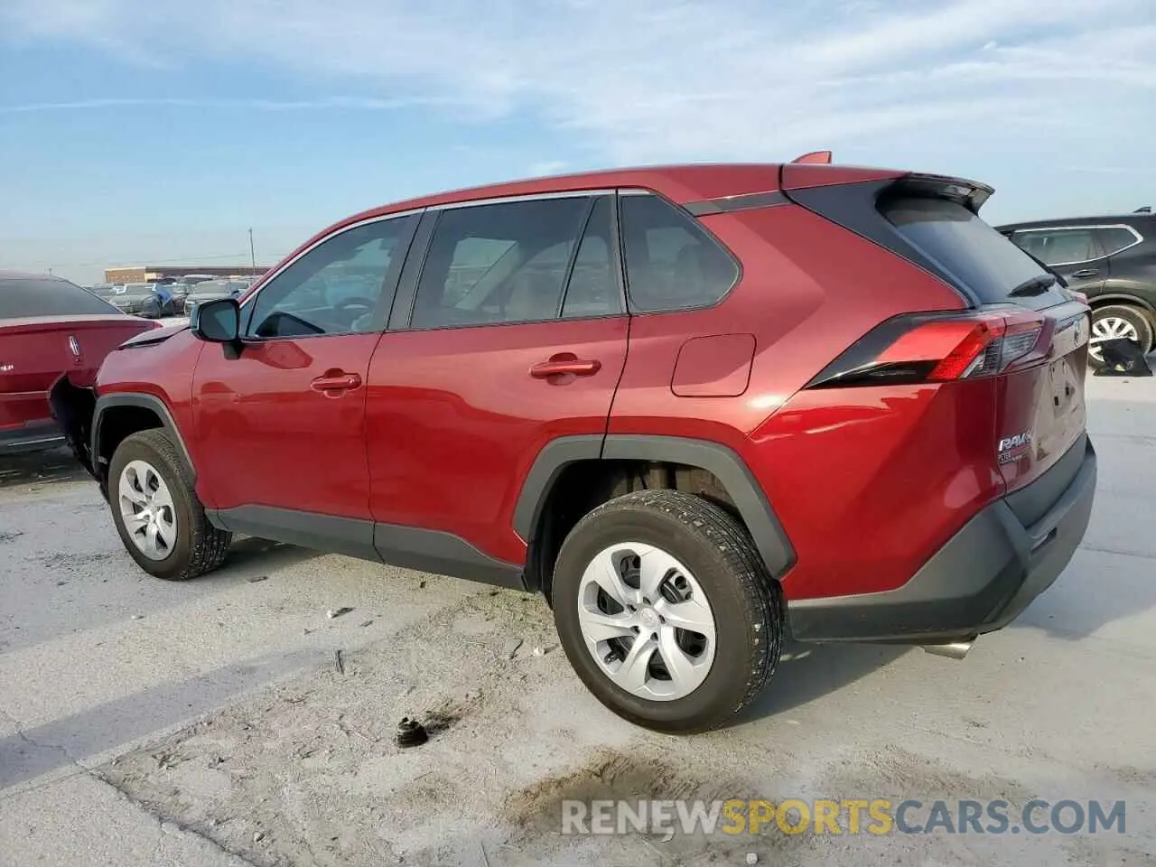 2 Photograph of a damaged car 2T3H1RFV4PW294354 TOYOTA RAV4 2023