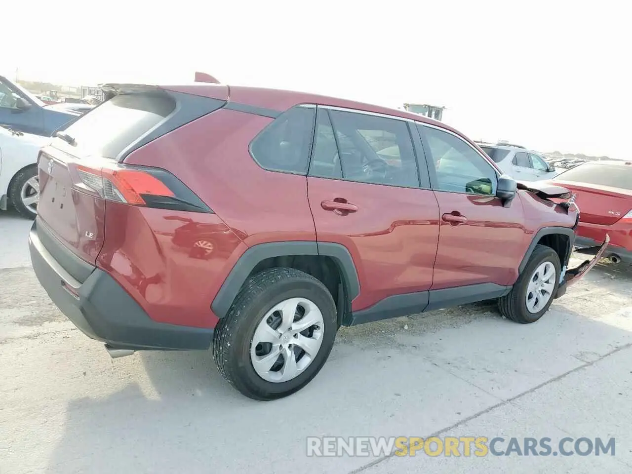 3 Photograph of a damaged car 2T3H1RFV4PW294354 TOYOTA RAV4 2023