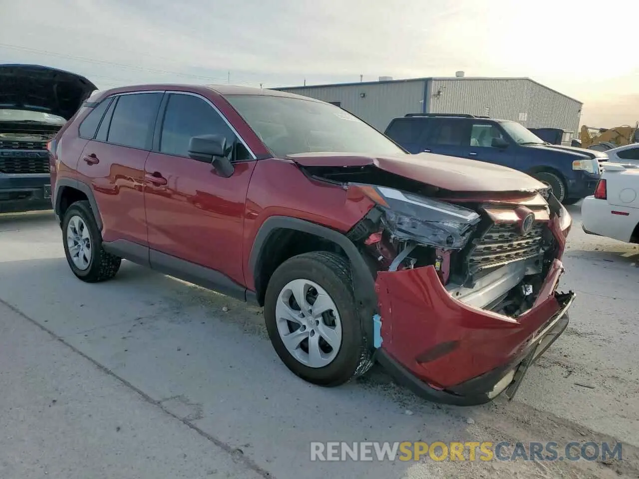 4 Photograph of a damaged car 2T3H1RFV4PW294354 TOYOTA RAV4 2023
