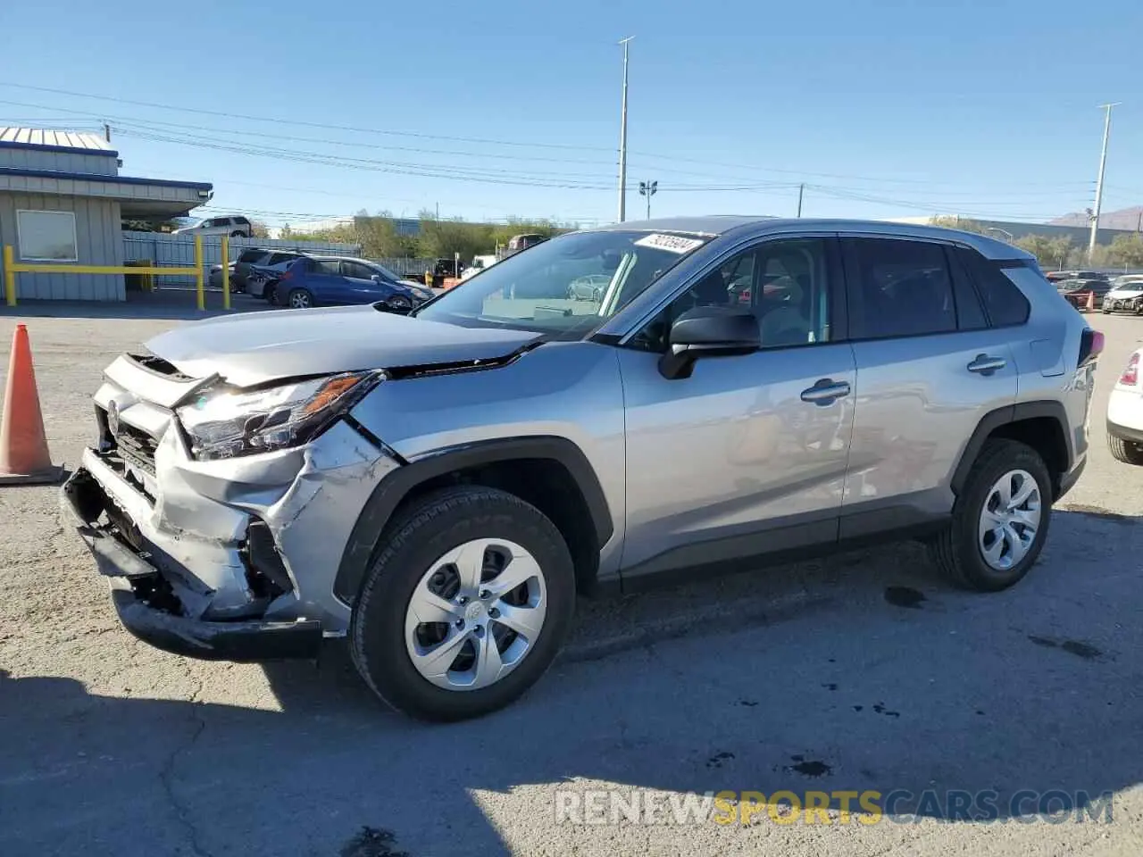 1 Photograph of a damaged car 2T3H1RFV5PC224444 TOYOTA RAV4 2023