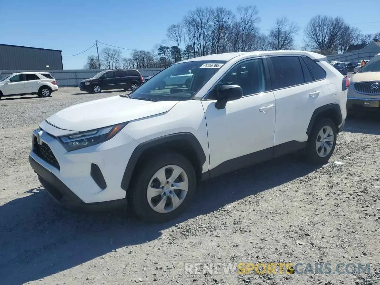 1 Photograph of a damaged car 2T3H1RFV5PC234035 TOYOTA RAV4 2023