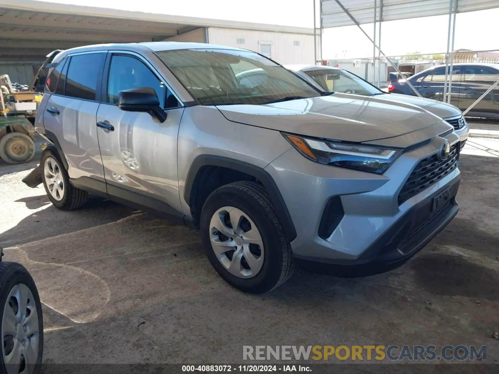 1 Photograph of a damaged car 2T3H1RFV5PW281239 TOYOTA RAV4 2023