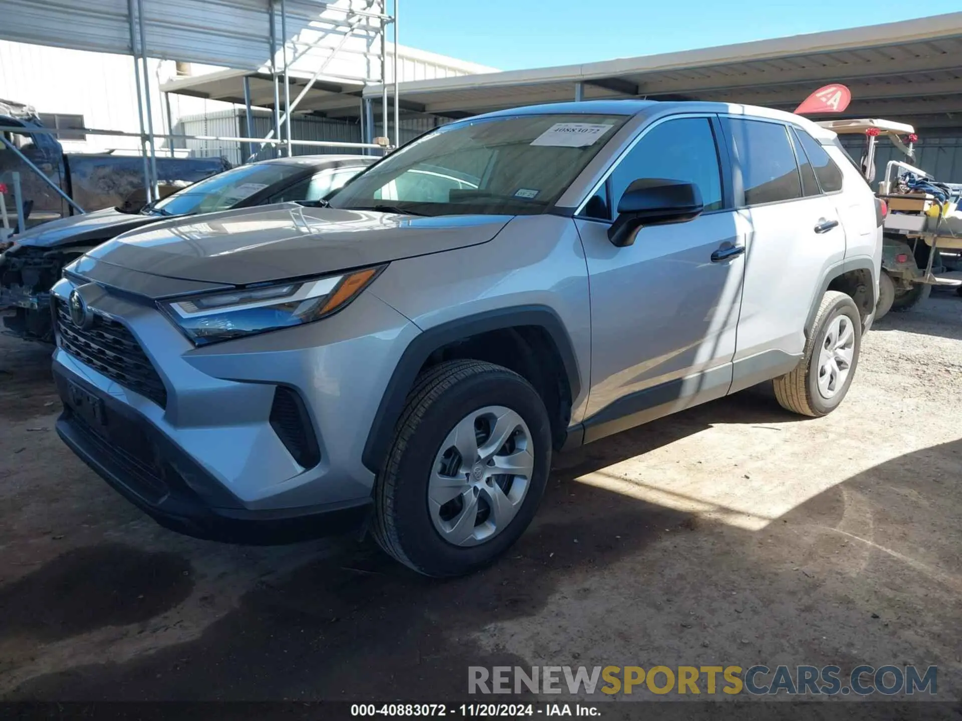2 Photograph of a damaged car 2T3H1RFV5PW281239 TOYOTA RAV4 2023