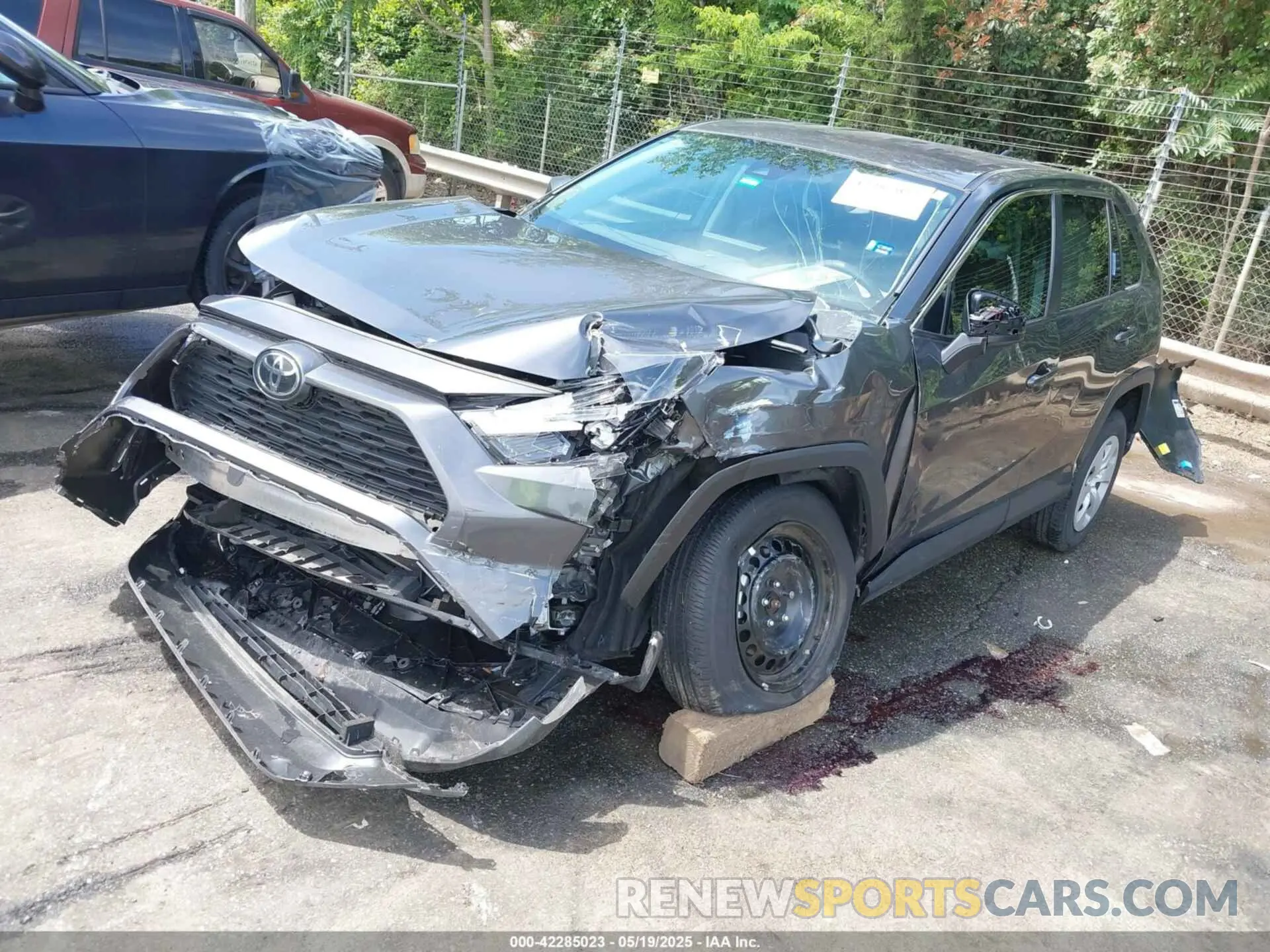 2 Photograph of a damaged car 2T3H1RFV7PC240063 TOYOTA RAV4 2023