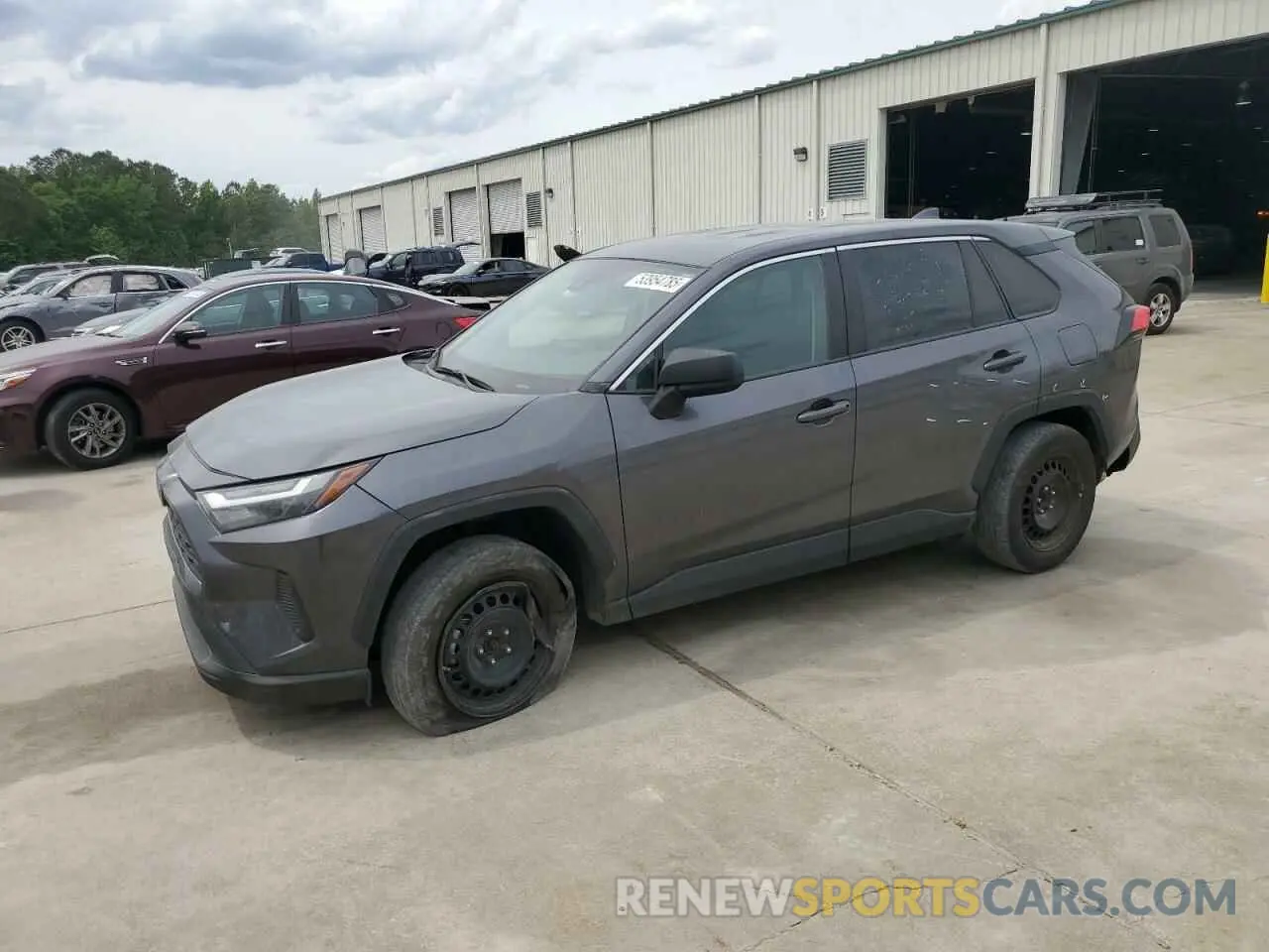 1 Photograph of a damaged car 2T3H1RFV7PC249197 TOYOTA RAV4 2023