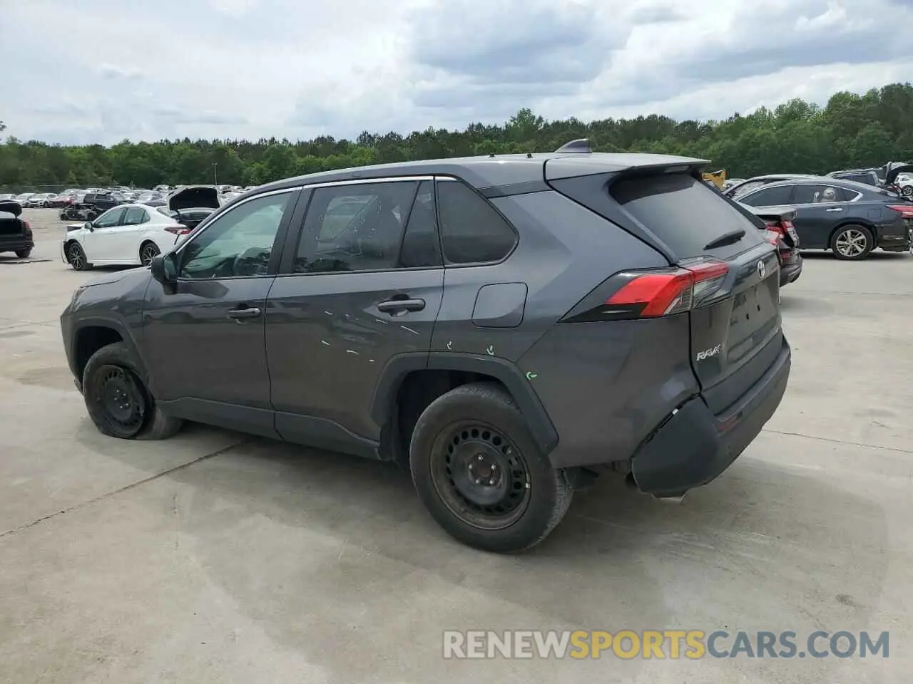 2 Photograph of a damaged car 2T3H1RFV7PC249197 TOYOTA RAV4 2023
