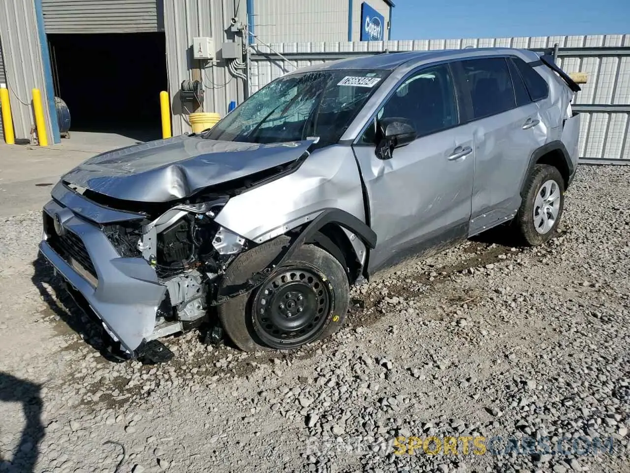 1 Photograph of a damaged car 2T3H1RFV7PC251869 TOYOTA RAV4 2023