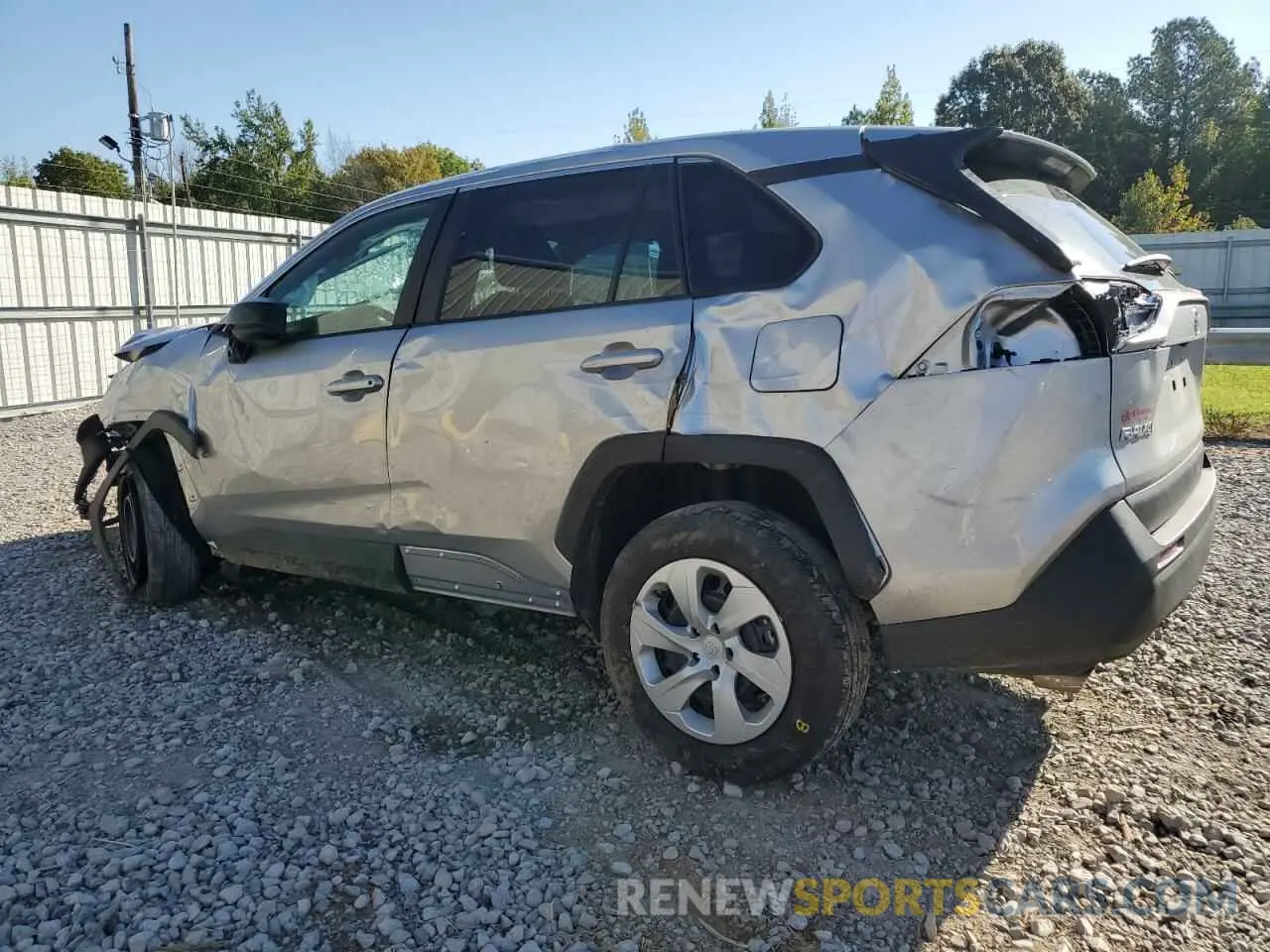 2 Photograph of a damaged car 2T3H1RFV7PC251869 TOYOTA RAV4 2023