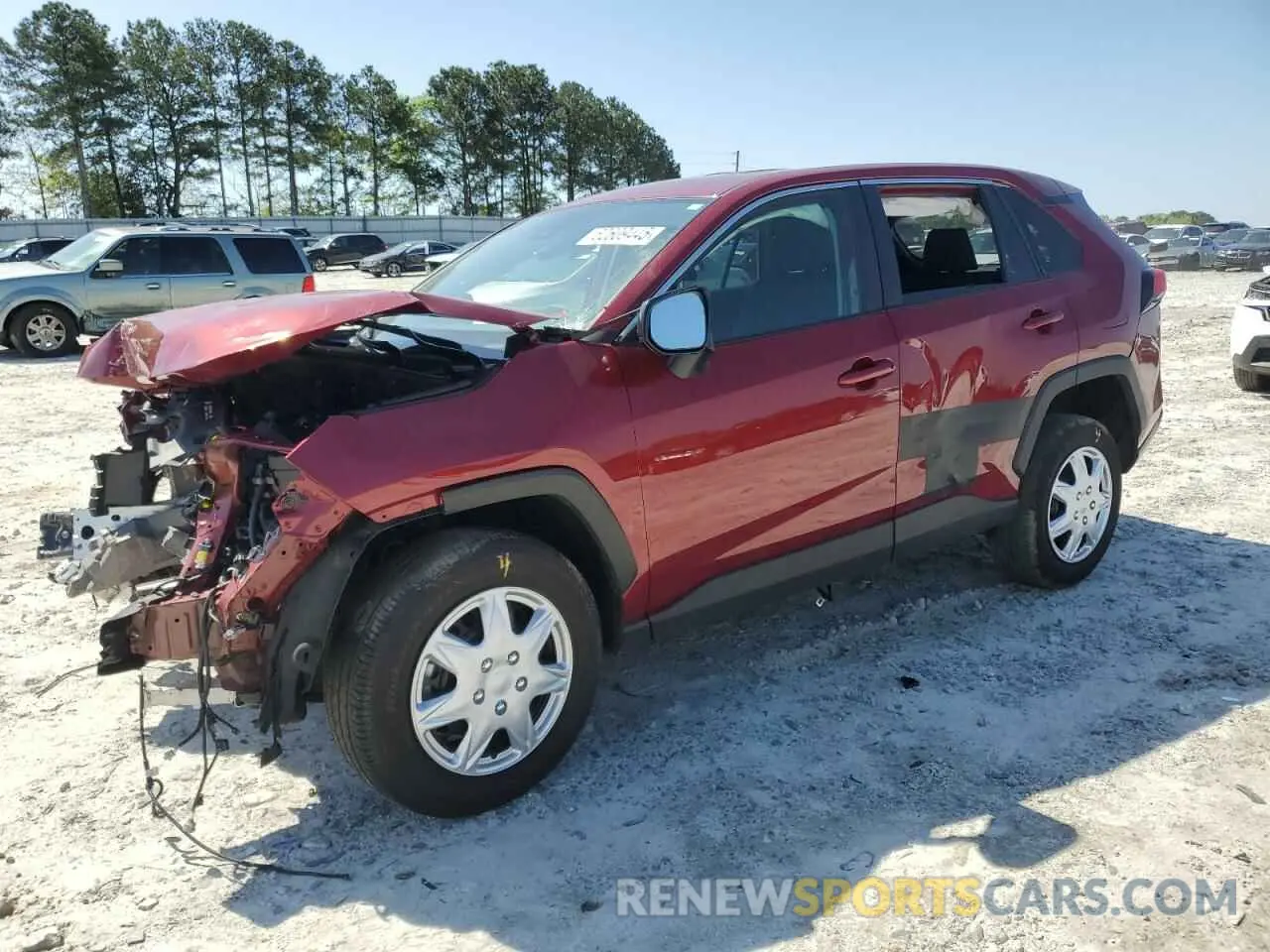1 Photograph of a damaged car 2T3H1RFV7PW285194 TOYOTA RAV4 2023