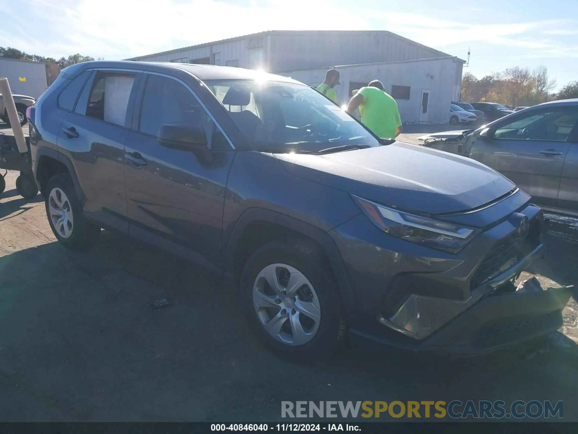 1 Photograph of a damaged car 2T3H1RFV8PC228794 TOYOTA RAV4 2023