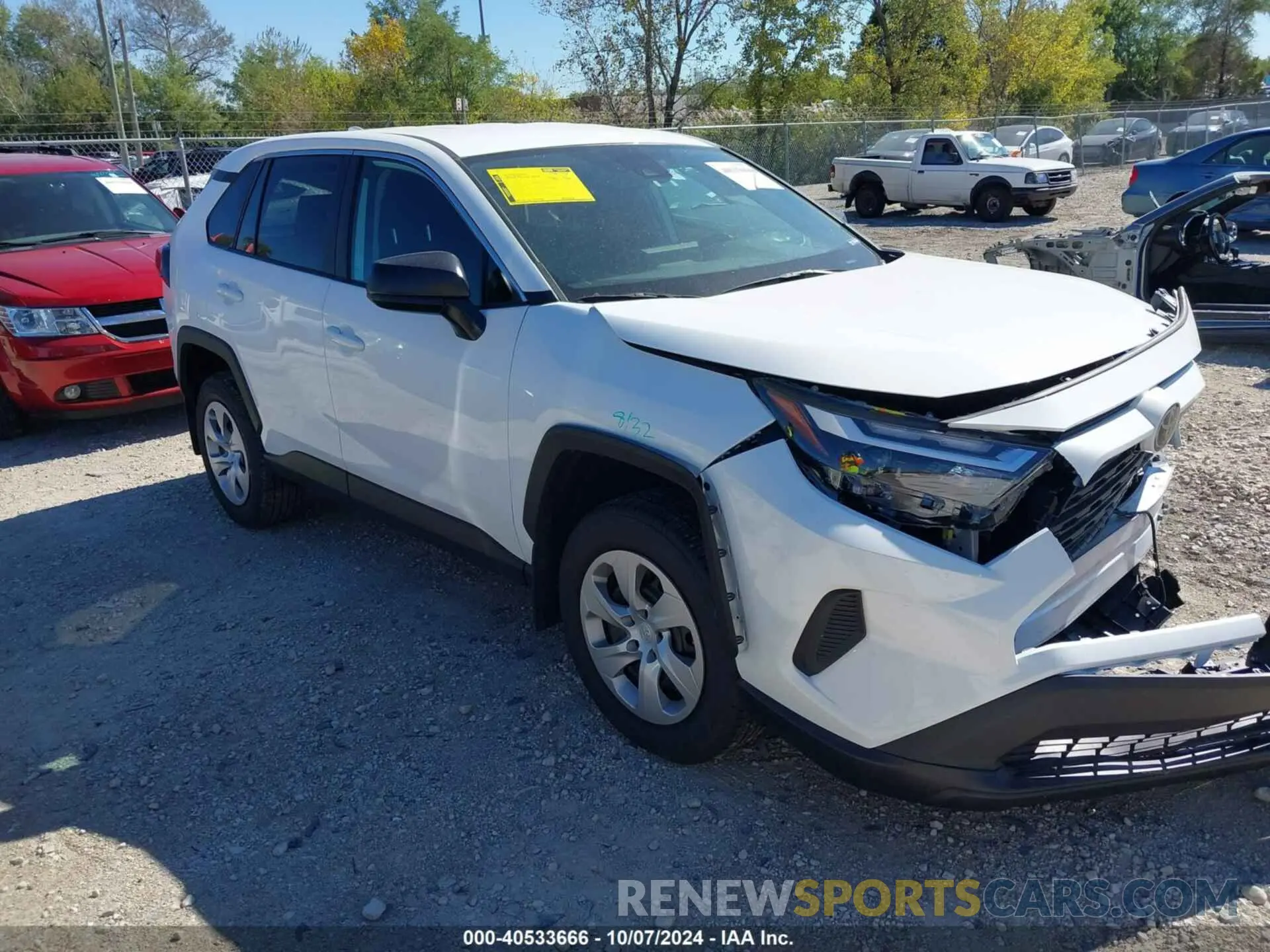 1 Photograph of a damaged car 2T3H1RFV8PC236104 TOYOTA RAV4 2023