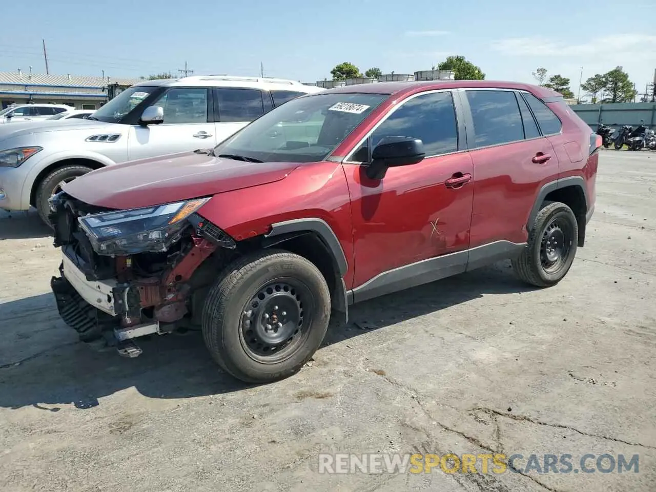 1 Photograph of a damaged car 2T3H1RFV8PW251023 TOYOTA RAV4 2023