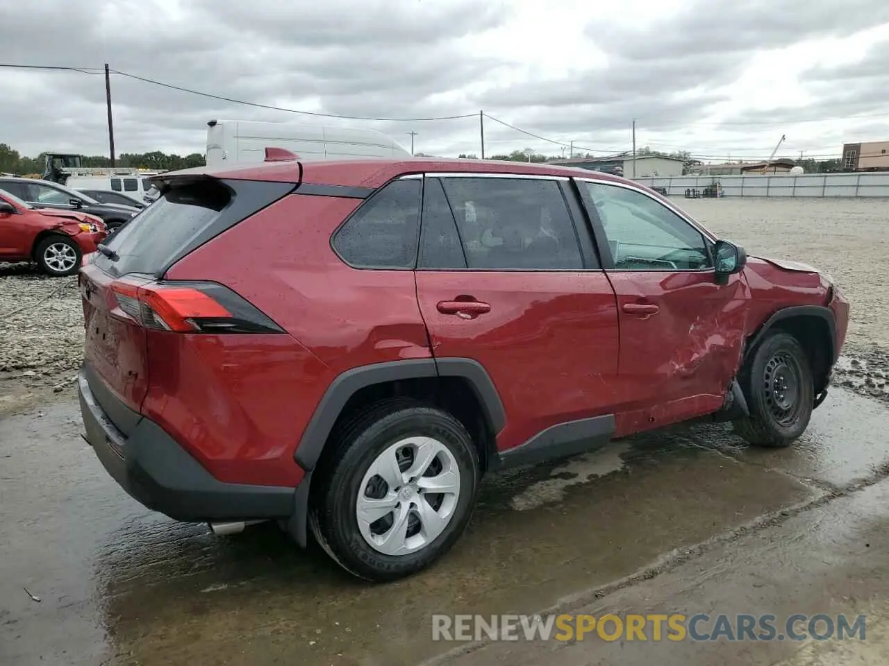 3 Photograph of a damaged car 2T3H1RFV8PW277783 TOYOTA RAV4 2023
