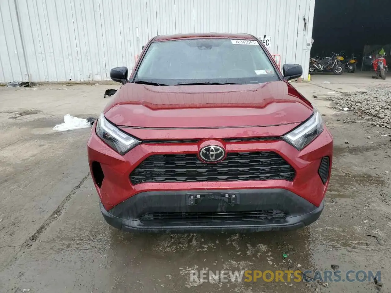 5 Photograph of a damaged car 2T3H1RFV8PW277783 TOYOTA RAV4 2023