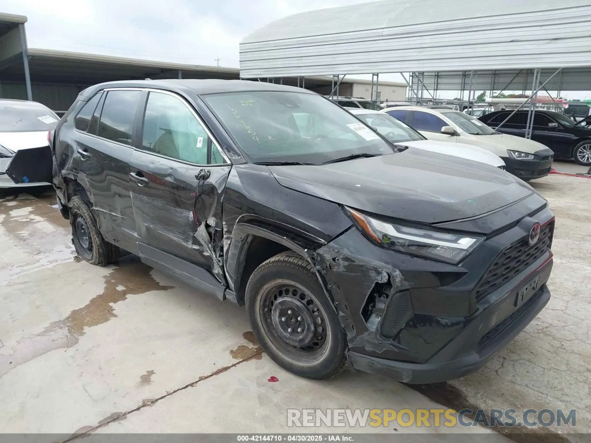 1 Photograph of a damaged car 2T3H1RFV8PW280201 TOYOTA RAV4 2023