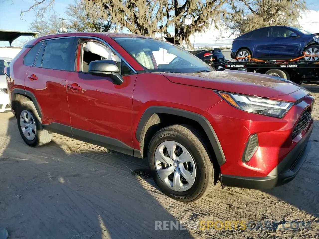 4 Photograph of a damaged car 2T3H1RFV8PW294339 TOYOTA RAV4 2023