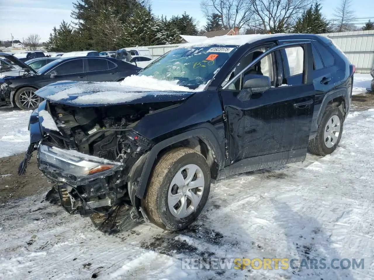 1 Photograph of a damaged car 2T3H1RFV9PC228612 TOYOTA RAV4 2023