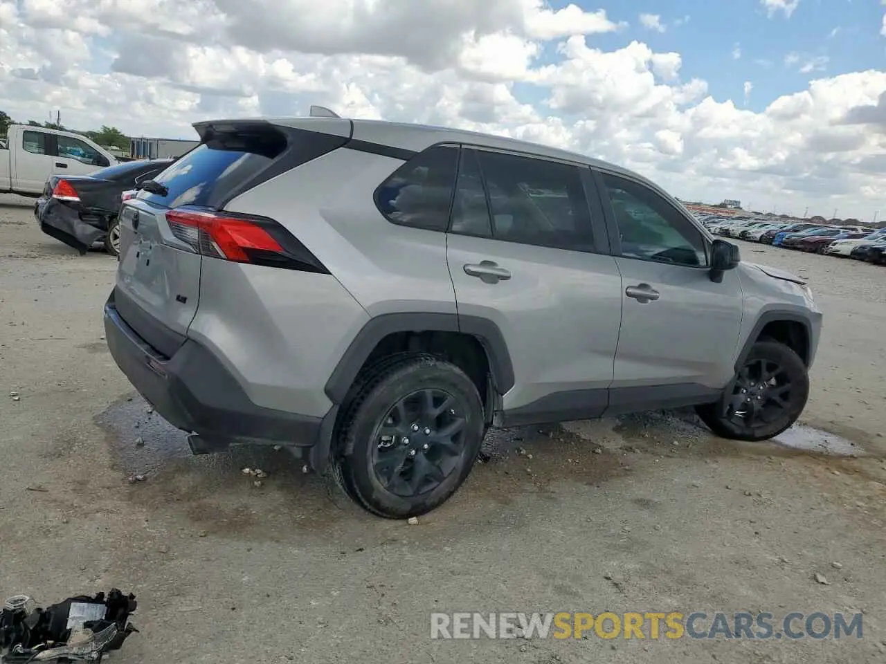 3 Photograph of a damaged car 2T3H1RFV9PC231302 TOYOTA RAV4 2023
