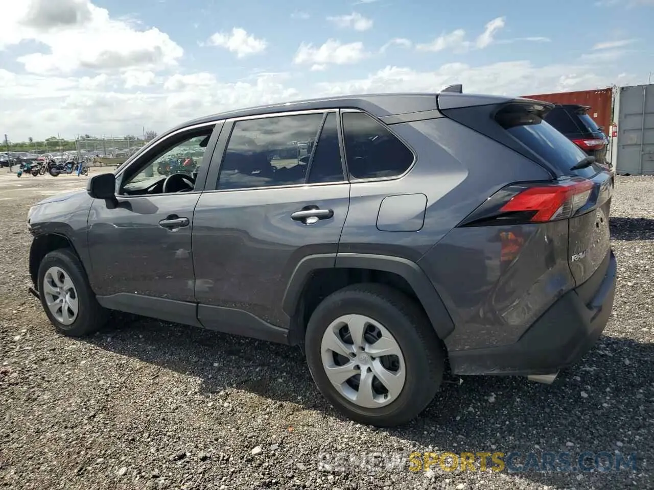 2 Photograph of a damaged car 2T3H1RFV9PC239058 TOYOTA RAV4 2023