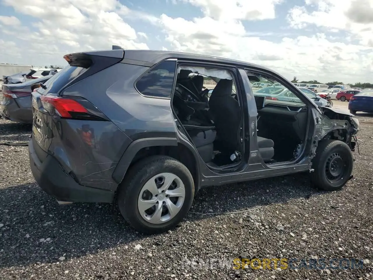 3 Photograph of a damaged car 2T3H1RFV9PC239058 TOYOTA RAV4 2023