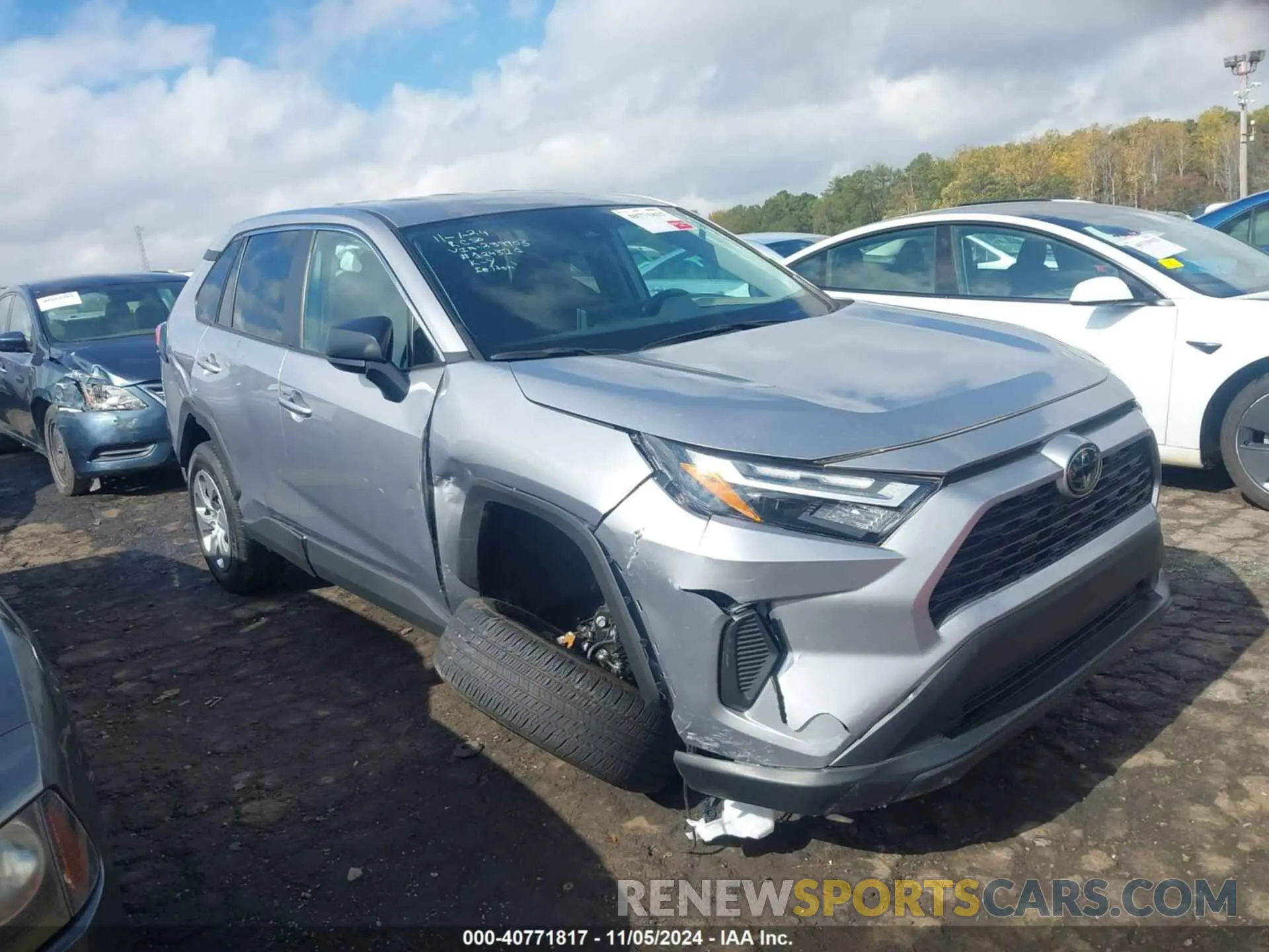 1 Photograph of a damaged car 2T3H1RFV9PC239903 TOYOTA RAV4 2023