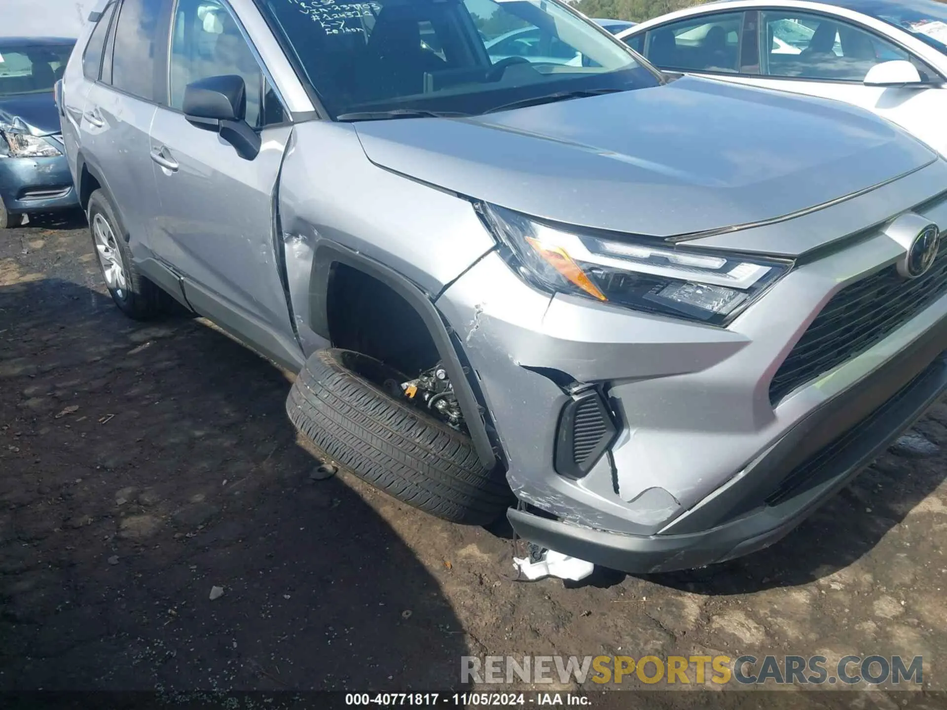6 Photograph of a damaged car 2T3H1RFV9PC239903 TOYOTA RAV4 2023