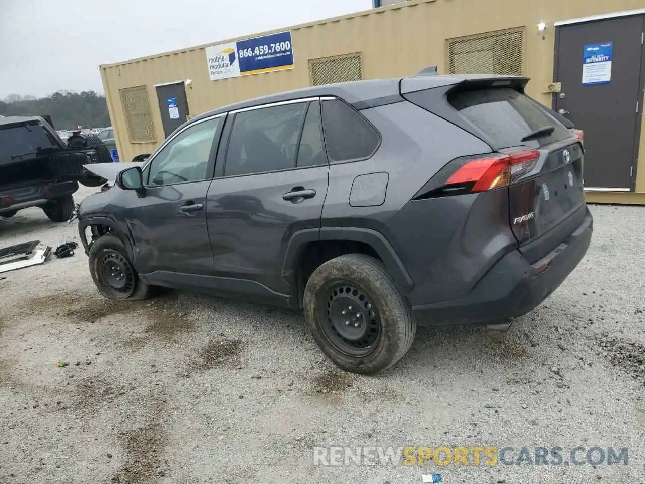 2 Photograph of a damaged car 2T3H1RFV9PC242994 TOYOTA RAV4 2023