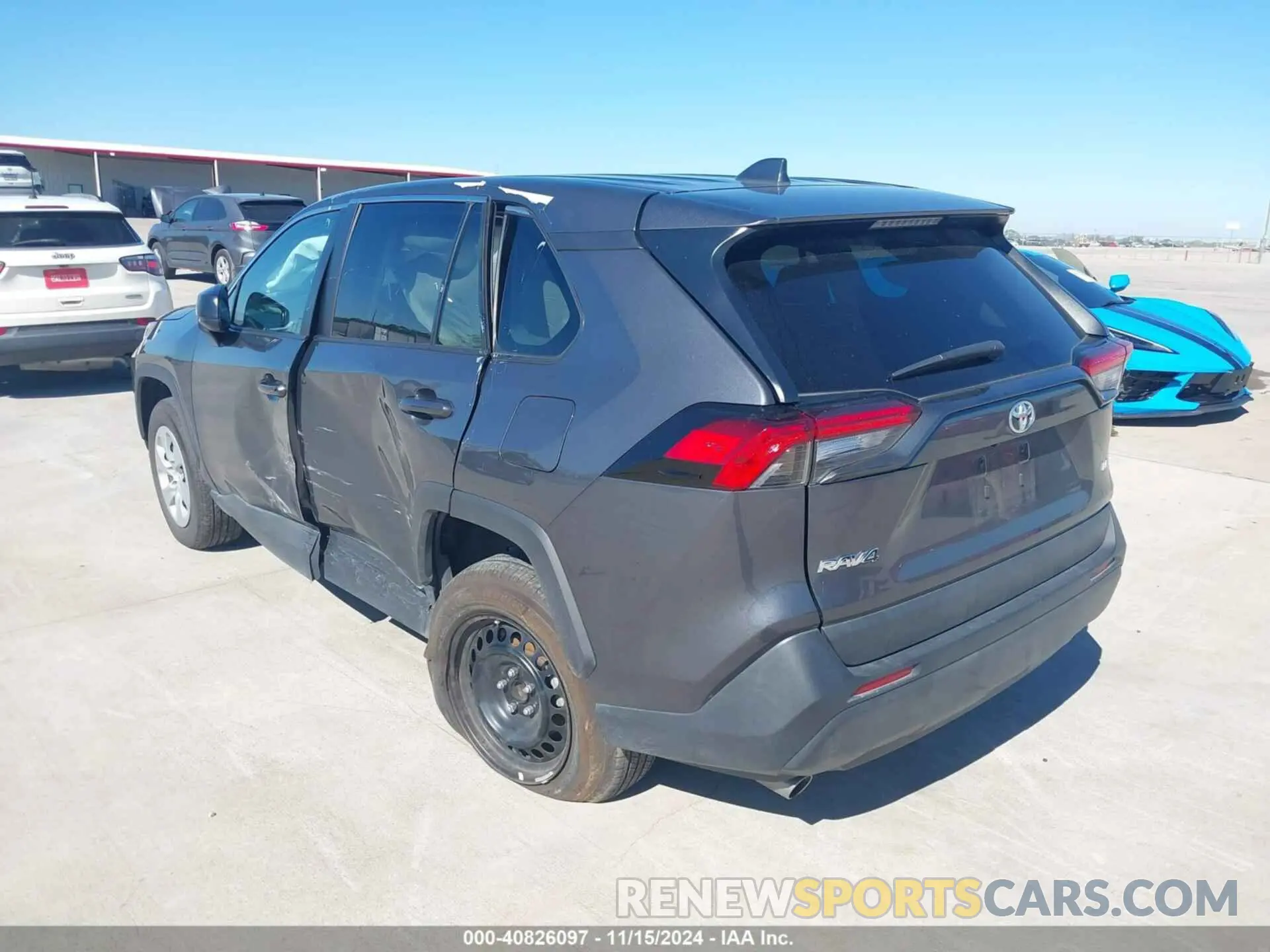 3 Photograph of a damaged car 2T3H1RFV9PW277632 TOYOTA RAV4 2023