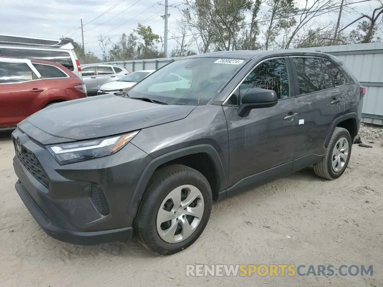 1 Photograph of a damaged car 2T3H1RFVXPC224505 TOYOTA RAV4 2023