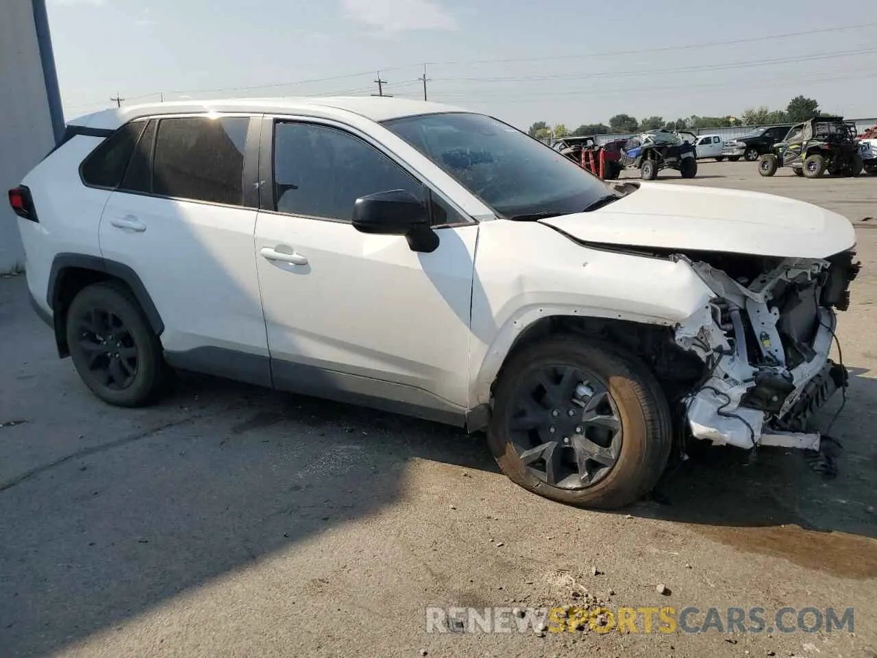 4 Photograph of a damaged car 2T3H1RFVXPC250697 TOYOTA RAV4 2023